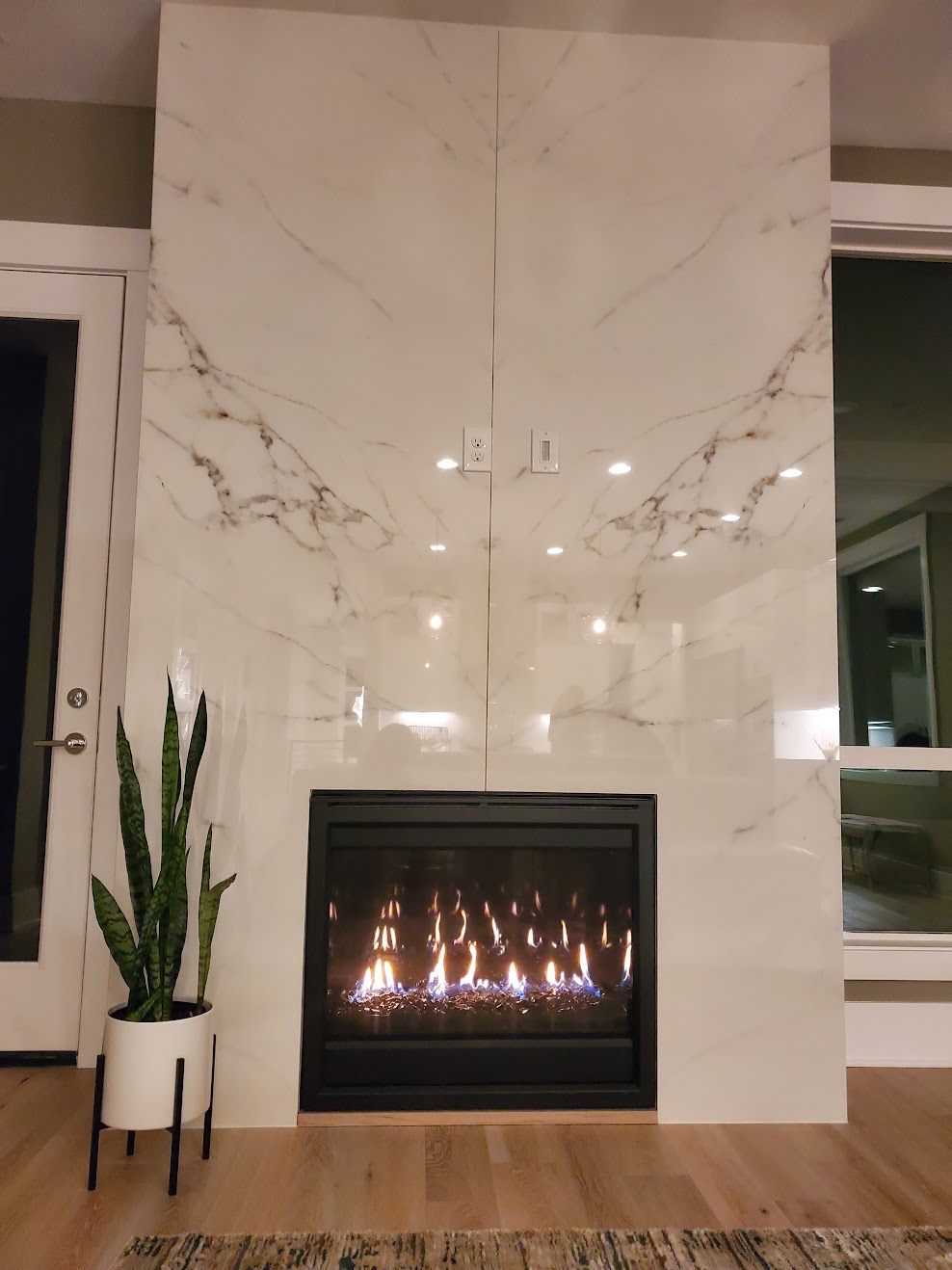 fireplace indoor